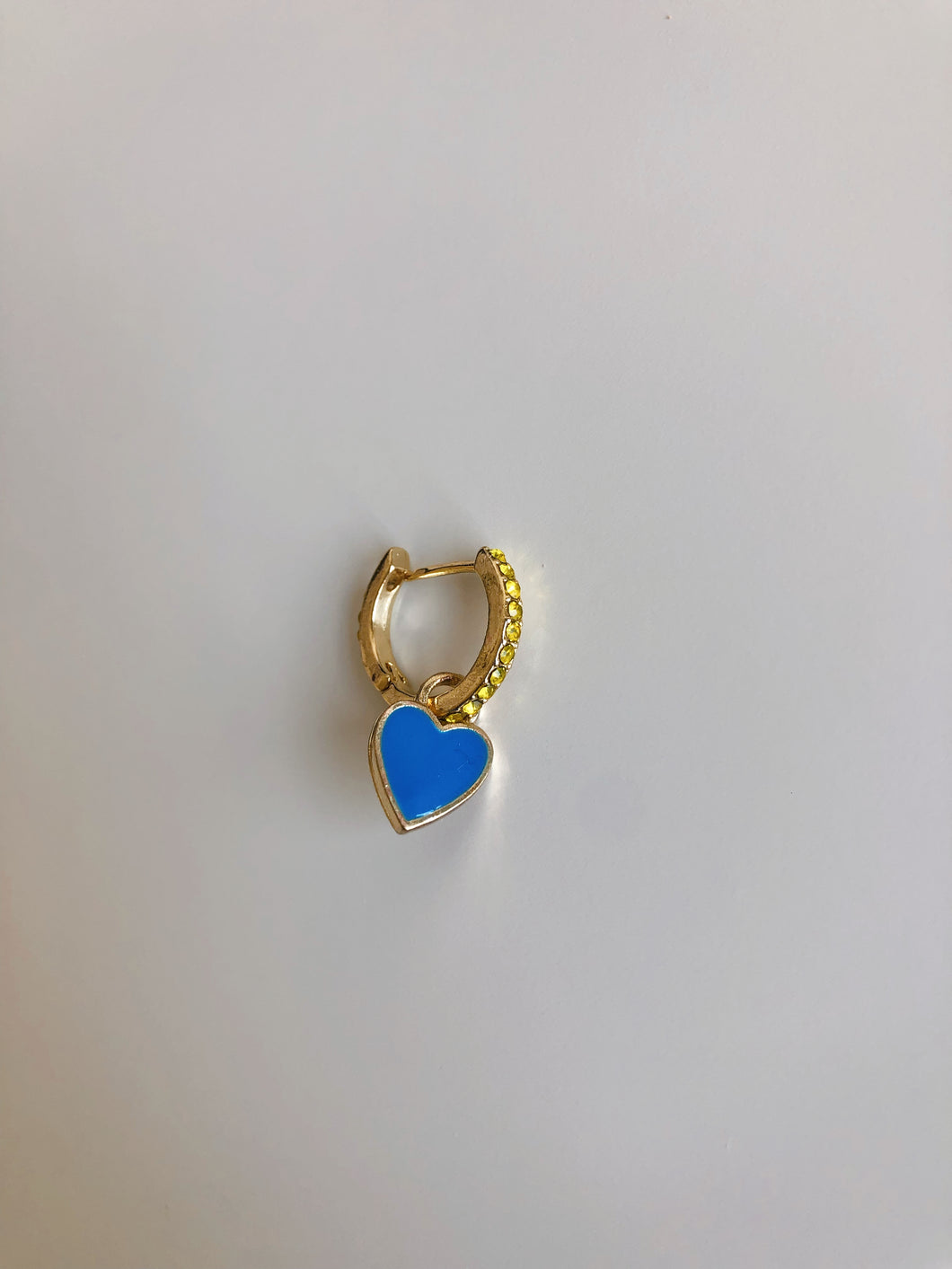 Mini Arito Corazón Azul Flúor